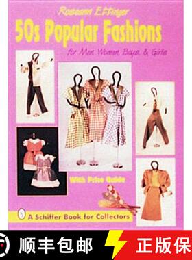 【3-4周达】50s Pular Fashions: For Men, Women, Boys and Girls: For Men, Women, Boys & Girls [9780887407246]