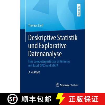 【3-4周达】Deskriptive Statistik und Explorative Datenanalyse : Eine computergestützte Einführung m... [9783834947475]