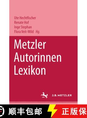 【3-4周达】Metzler Autorinnen Lexikon [9783476015501]
