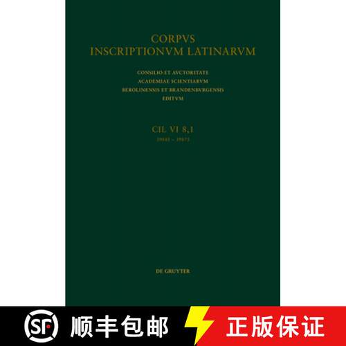 【3-4周达】精装 Inscriptiones Sacrae: Tituli Numeris a 39341 AD 39800 Notati. Inscriptiones Sacrae De... [9783110626599]