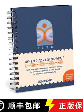 【3-4周达】Em & Friends My Life Sorted (Sort of) Tabbed Sticker Journal [9781642464238]