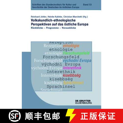 【3-4周达】Volkskundlich-Ethnologische Perspektiven Auf Das Östliche Europa: Rückblicke - Programme... [9783110340471]