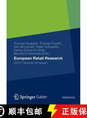 【3-4周达】European Retail Research: 2012, Volume 26, Issue I [9783834942364]
