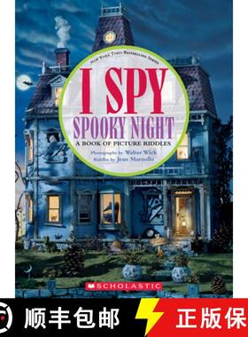 预订 I Spy Spooky Night: A Book of Picture Riddles [9781338353136]