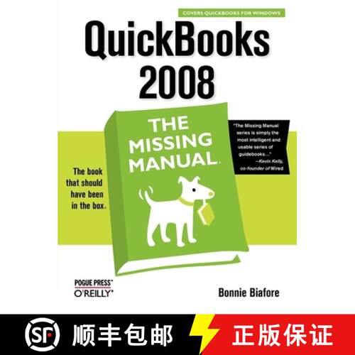 【3-4周达】QuickBooks 2008: The Missing Manual: The Missing Manual [9780596515140]