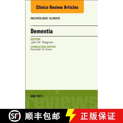 【3-4周达】精装 Dementia, an Issue of Neurologic Clinics: Volume 35-2 [9780323528528]