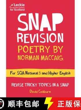 【3-4周达】National 5/Higher English Revision: Poetry by Norman MacCaig: Revision Guide for the New 2... [9780008306670]