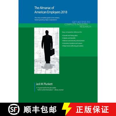 预订 The Almanac of American Employers 2018: Market Research, Statistics & Trends Pertaining to the L... [9781628314540]