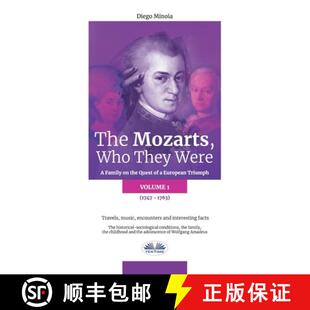 【3-4周达】The Mozarts, Who They Were (Volume 1): A Family on a European Conquest [9788835422891]