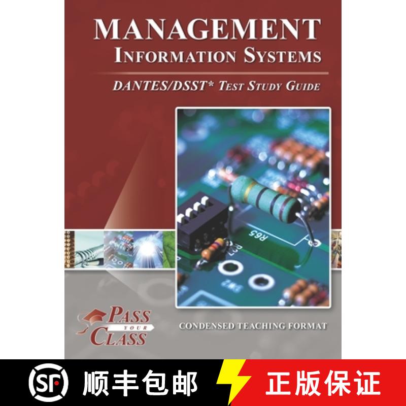 【2-3周达】Management Information Systems DANTES/DSST Test Study Guide [9781614336785]