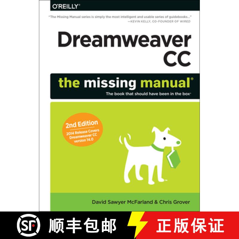 【3-4周达】Dreamweaver CC: The Missing Manual: Covers 2014 Release [9781491947203]