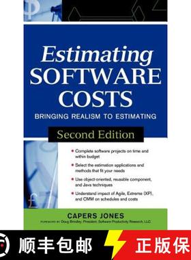 【3-4周达】Estimating Software Costs: Bringing Realism to Estimating [9780071483001]