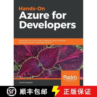 using 4周达 Azure Developers ecosystems containers PaaS Hands rich Implement 9781789340624 ser... for