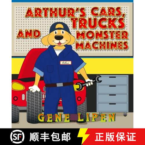 【3-4周达】精装 Arthur's Cars, Trucks and Monster Machines [9781950904150]