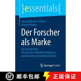 Der 9783658330675 ... einzigartige 4周达 Forscherpersönlichkeit als Forscher positionieren Marke erkennen Die