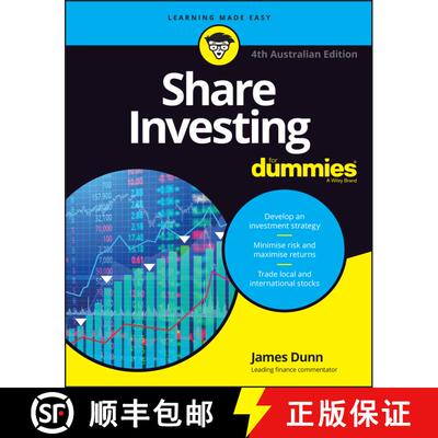 【3-4周达】Share Investing for Dummies, 4th Australian Edition (4th Australian Edition) [9780730396536]