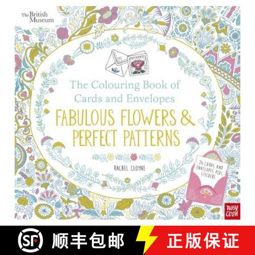 British Museum: The Colouring Book of Cards and Envelopes: Fabulous Flowers and Perfect Patterns (Col... [9780857638625]