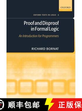 【3-4周达】Proof and Disproof in Formal Logic [9780198530268]