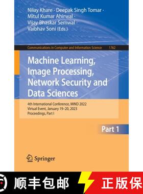 【3-4周达】Machine Learning, Image Processing, Network Security and Data Sciences: 4th International ... [9783031243516]