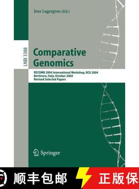 【3-4周达】Comparative Genomics: Recomb 2004 International Workshop, Rcg 2004, Bertinoro, Italy, Octo... [9783540244554]