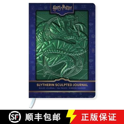 【3-4周达】Harry Potter Sculpted Journal: Slytherin [9798886638851]