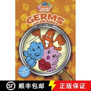 and Microbes Coloring 预订 9780486780184 Germs Book GIANTmicrobes