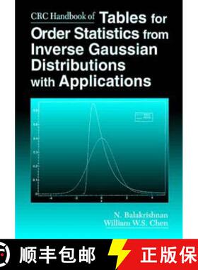 【3-4周达】精装 CRC Handbook of Tables for Order Statistics from Inverse Gaussian Distributions with ... [9780849331183]