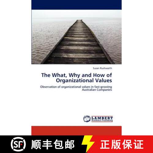 预订 The What, Why and How of Organizational Values [9783845435374]