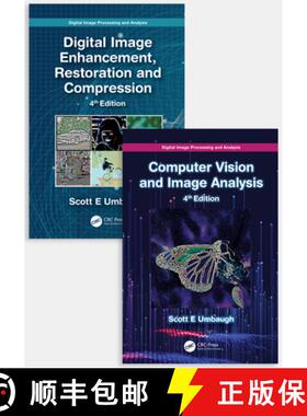 【3-4周达】Digital Image Processing and Analysis: Two Volume Set [9781032071282]