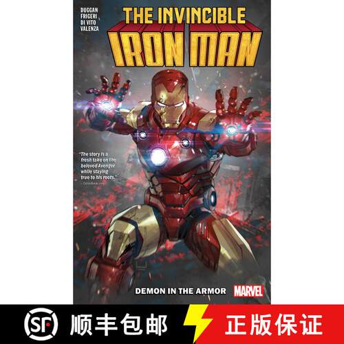 【3-4周达】Invincible Iron Man By Gerry Duggan Vol. 1: Demon In The Armor [9781302947583]