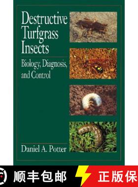 【3-4周达】Destructive Turfgrass Insects: Biology, Diagnosis, And Control [Wiley建筑] [9781575040233]