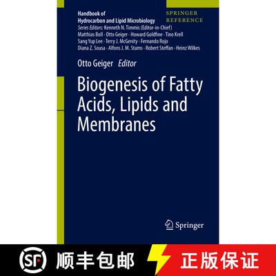 【3-4周达】精装 Biogenesis of Fatty Acids, Lipids and Membranes [9783319504292]