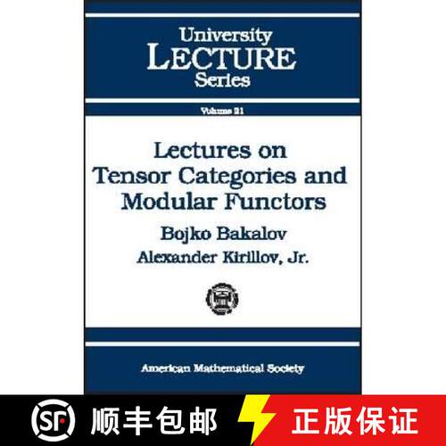 【3-4周达】Lectures on Tensor Categories and Modular Functors [9780821826867]
