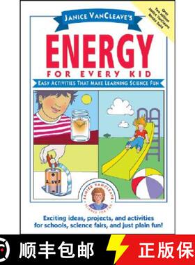 【3-4周达】Janice Vancleave'S Energy For Every Kid: Easy Activities That Make Learning Science Fun [W... [9780471330998]