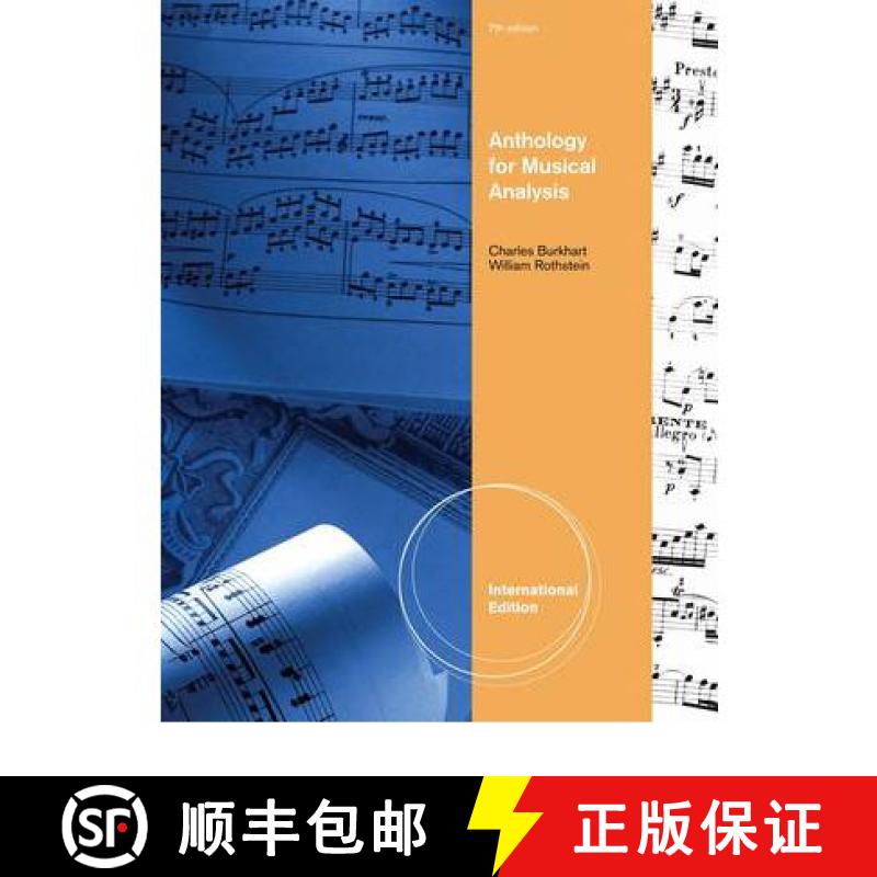 【3-4周达】Anthology for Musical Analysis, International Edition [9781111837754]
