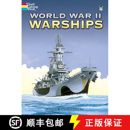 预订 World War II Warships Coloring Book [9780486451633]