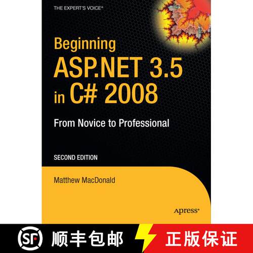 【3-4周达】Beginning ASP.NET 3.5 in C# 2008: From Novice to Professional (2nd ed.) (Second Edition) [9781590598917]