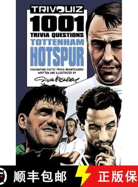 【3-4周达】Trivquiz Tottenham Hotspur: 1001 Questions [9781801500142]
