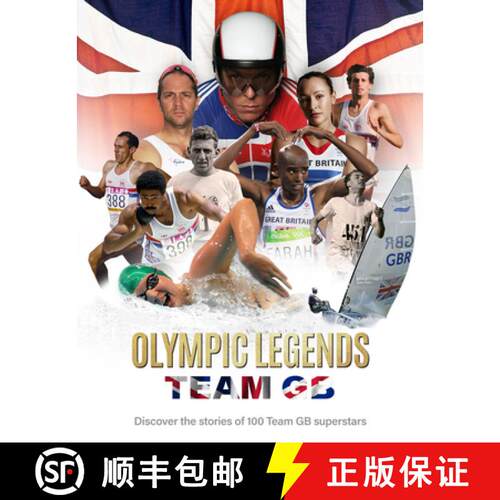 【3-4周达】精装 Olympic Legends - Team GB [9781915343505]