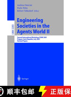 【3-4周达】Engineering Societies in the Agents World II : Second International Workshop, ESAW 2001, P... [9783540430919]