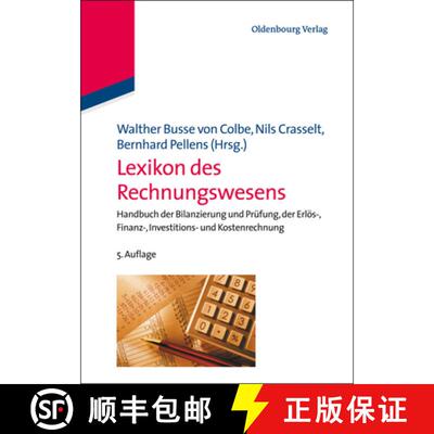 【3-4周达】Lexikon Des Rechnungswesens : Handbuch Der Bilanzierung Und Pr fung, Der Erl s-, Finanz-, ... [9783486590920]