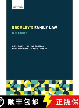【3-4周达】Bromley's Family Law [9780198806691]