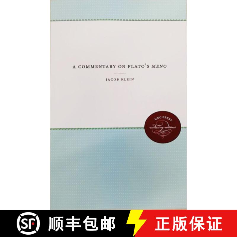 预订 A Commentary on Plato's Meno [9780807873984]