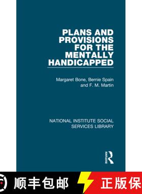 【3-4周达】Plans and Provisions for the Mentally Handicapped [9781032060088]