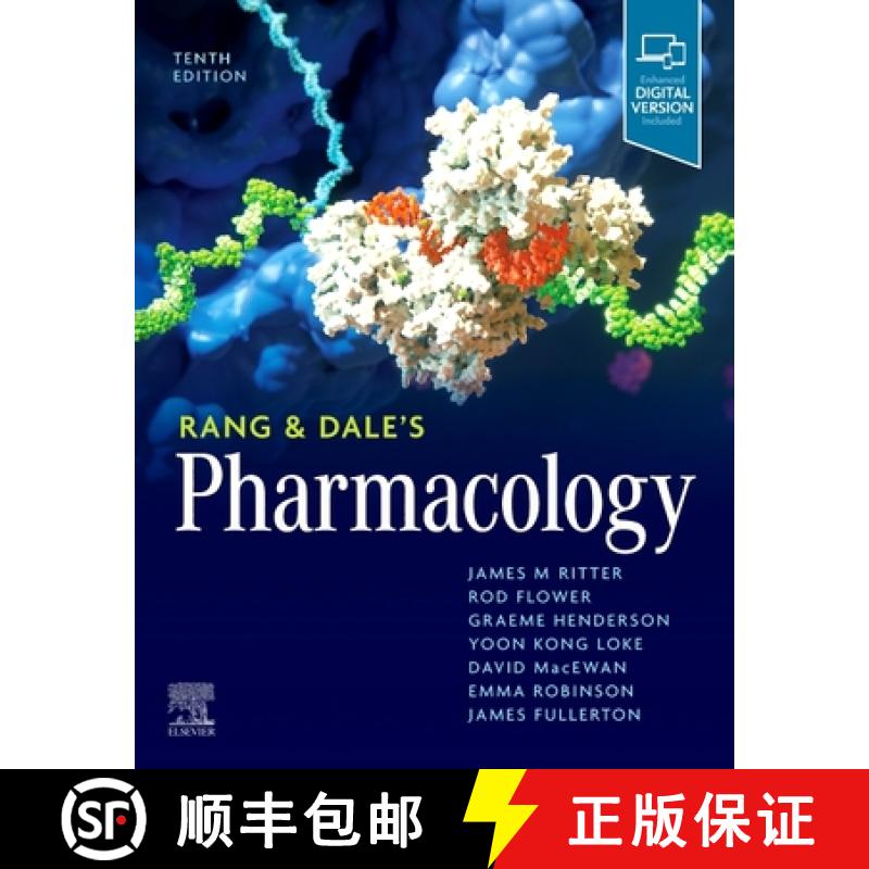 【3-4周达】Rang & Dale's Pharmacology [9780323873956]