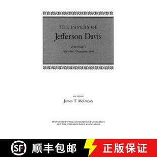 1848 July 1846 Davis Papers Jefferson 9780807107867 预订 December The