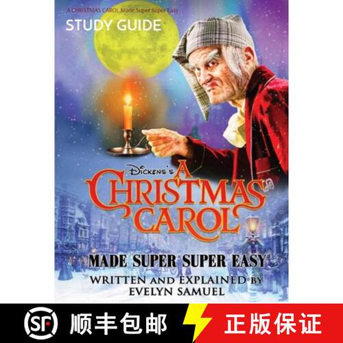【3-4周达】A CHRISTMAS CAROL Made Super Super Easy: Study Guide [9781739998134]