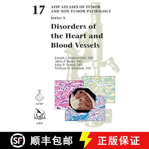 【3-4周达】精装 Disorders of the Heart and Blood Vessels: 17 (AFIP Atlas of Tumor and Non-Tumor Patho... [9781933477299]
