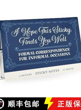 【3-4周达】Formal Sticky Notes Packet & Sticky Notes Set [9781642464351]