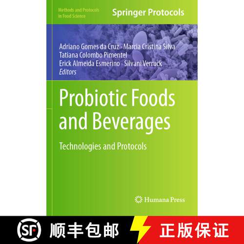 【3-4周达】Probiotic Foods and Beverages: Technologies and Protocols [9781071631898]